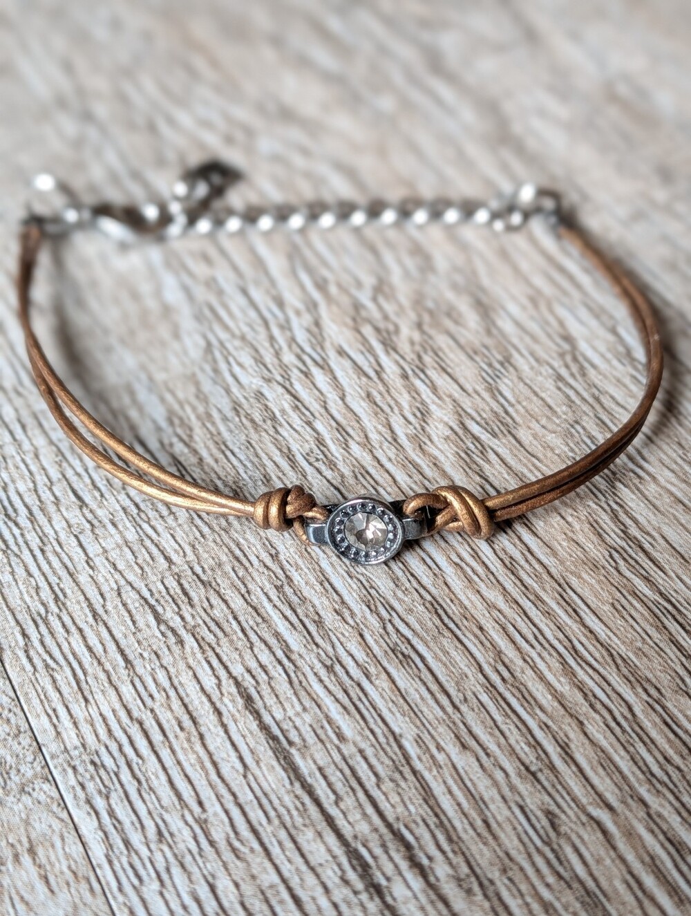 Nakamol Chicago Single Strand Adjustable Clasp Bracelet - NWOT